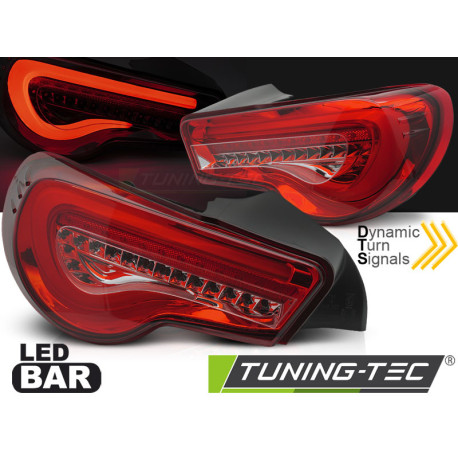 Osvetlenie TOYOTA GT86 12-21 LED BAR RED SEQ | race-shop.si