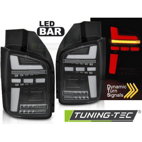 Osvetlenie LED BAR ZADNJE LUČI ČRNA SEQ za VW T6.1 20- OEM ŽARNICA | race-shop.si