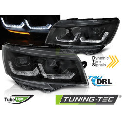 ŽAROMETI TUBE LIGHT ČRNA DRL SEQ za VW T6.1 20-