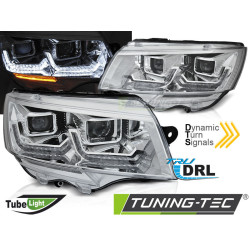 ŽAROMETI TUBE LIGHT KROM DRL SEQ za VW T6.1 20-