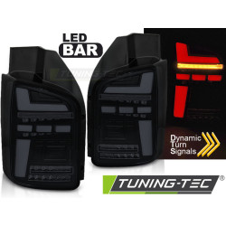 LED BAR ZADNJE LUČI ČRNA ZATEMNJENO SEQ za VW T6 15-19 OEM ŽARNICA