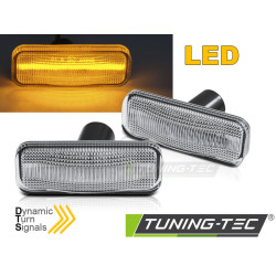 STRANSKI SMERNIKI BELA LED SEQ za OPEL OMEGA B 94-03