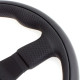 Volani 3-kraki volanski obroč Nardi Twin Line, 350mm, usnje, brez zamika, črna | race-shop.si