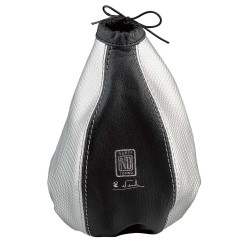 Nardi Gear Gaiter in Black & Grey Leather