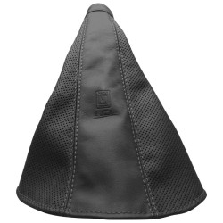 Nardi Handbrake Gaiter, black perforated leather