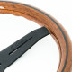 Volani 3-kraki volanski obroč Nardi Classic ND34, 340mm, les, 25mm zamik, rjava/črna | race-shop.si