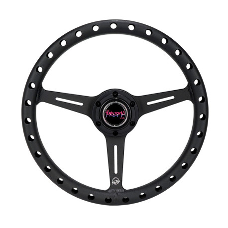 Promocije 3-kraki volanski obroč NRG Prisma Labs, 330mm, aluminij, 25mm zamik, črna | race-shop.si