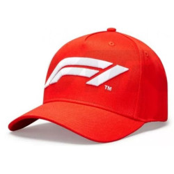 F1 collection baseball cap, red