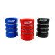 Silikonski konektor Ojačana silikonska fleksibilna spojka za RACES silikonsko cev - 76mm (3") | race-shop.si