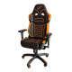 Pisarniški stoli OMP GS-X office chair, black/fluo orange | race-shop.si