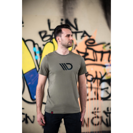 Majice MAXTON Design mens t-shirt, khaki | race-shop.si