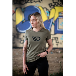 MAXTON Design womens t-shirt, khaki
