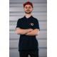 Majice MAXTON Design mens polo t-shirt, navy blue | race-shop.si