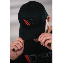 MAXTON Design cap, black/red