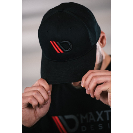 Pokrovčki MAXTON Design cap, black/red | race-shop.si