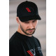 Pokrovčki MAXTON Design cap, black/red | race-shop.si