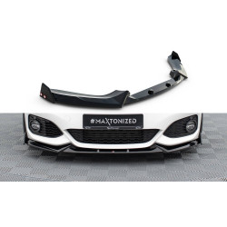 Sprednji podaljšek odbijača – splitter V5 + Stranski zaključki (flaps) BMW 1 M-Pack / M140i F20 Facelift