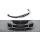 Body kit a vizuálne doplnky MAXTON DESIGN sprednji splitter za BMW 7 G11 M-Pack Facelift, sijajno črna, V5 | race-shop.si