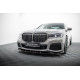 Body kit a vizuálne doplnky MAXTON DESIGN sprednji splitter za BMW 7 G11 M-Pack Facelift, sijajno črna, V5 | race-shop.si