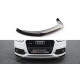 Body kit a vizuálne doplnky Sprednji podaljšek odbijača – splitter V2 Audi Q3 S-line 8U | race-shop.si