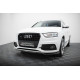 Body kit a vizuálne doplnky Sprednji podaljšek odbijača – splitter V2 Audi Q3 S-line 8U | race-shop.si