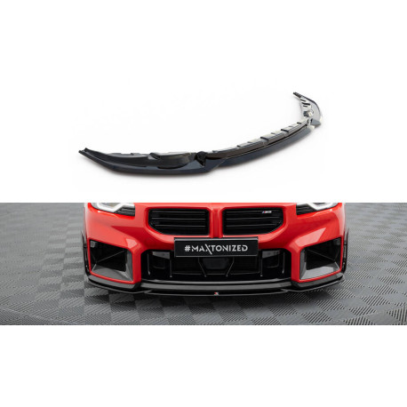 Body kit a vizuálne doplnky MAXTON DESIGN sprednji splitter za BMW M2 M-Performance G87, sijajno črna | race-shop.si