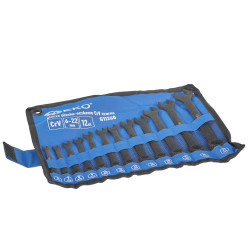Combination spanner eliptical set 6-22mm (12pcs)