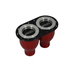 ATL 2" Dual Remote Mount FIA Female Dry Break Valve