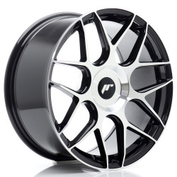 Japan Racing JR18 18x8,5 ET20-45 BLANK Črna Machined Face