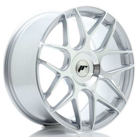Aluminium wheels Japan Racing JR18 18x8,5 ET20-45 BLANK Srebrna Machined Face | race-shop.si