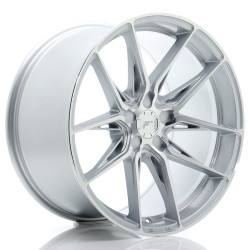 Japan Racing JR44 19x10 ET15-45 5H BLANK Srebrna w/ Machined Face