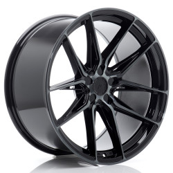 Japan Racing JR44 20x10 ET15-35 5H BLANK Black Machined w/Tinted Face
