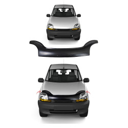 RACES Deflektor sprednjega pokrova motorja, 4mm, KANGOO (1997-2003)