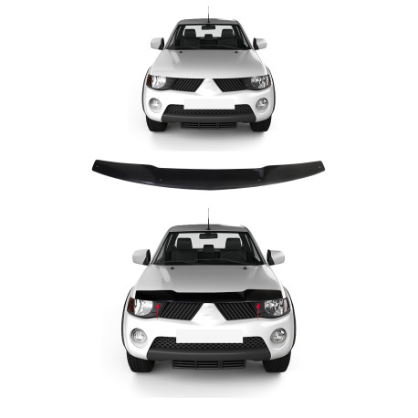 Odbijači RACES Deflektor sprednjega pokrova motorja, 4mm, velika različica, L200 (2007-2014) | race-shop.si