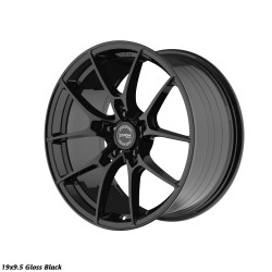 STROM STR-F1 platišče 19x9.5 5x112 66.6 ET40, Gloss Black