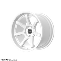 STROM DS-15 platišče 18x10.5 5x114.3 73.1 ET10, Full Gloss White