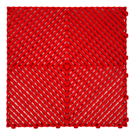 Servisni šotori in pokrivala RACES Modular Floor (40x40cm) - Red | race-shop.si