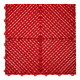 Servisni šotori in pokrivala RACES Modular Floor (40x40cm) - Red | race-shop.si