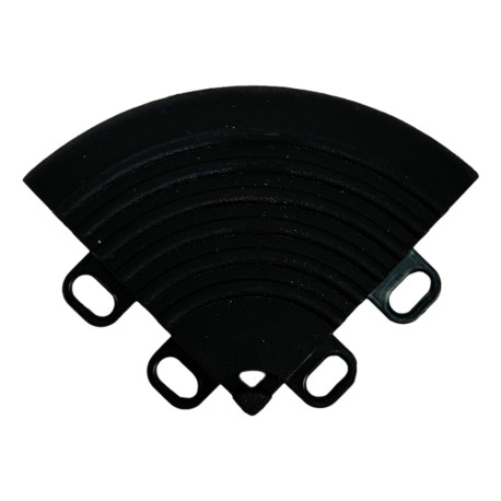 Servisni šotori in pokrivala RACES Modular Floor - Tile Corner, Black | race-shop.si