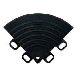 RACES Modular Floor - Tile Corner, Dark Grey