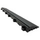 Servisni šotori in pokrivala RACES Modular Floor - Tile Edge (Female Loops), Dark Grey | race-shop.si