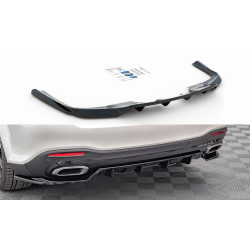 Difuzor za zadnji odbijač (splitter) (z navpičnimi progami) Mercedes-Benz GLS AMG-Line X167 POŠKODOVANO