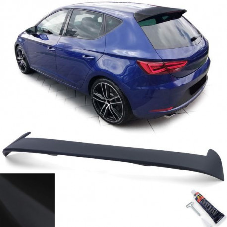 Body kit a vizuálne doplnky SPORT Zadnji strešni spojler, Performance matirano črna za Seat Leon 3 5F 12-20 ODPRTO | race-shop.si