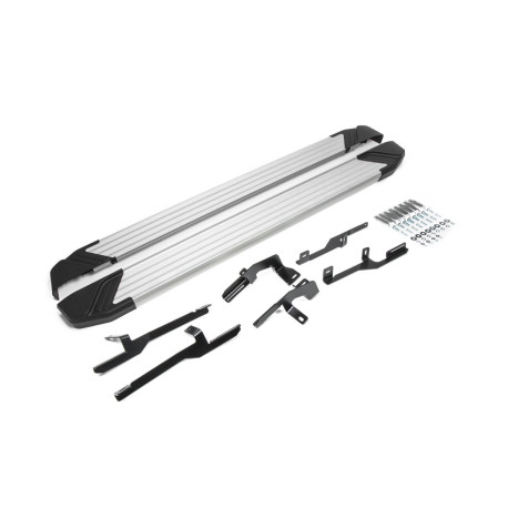 Side steps and rails RIVAL Side steps Basic for Hyundai Tucson 2015-2018 | race-shop.si