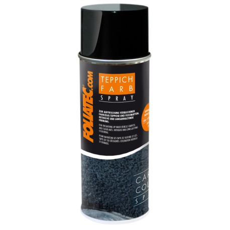 Spreji in folije Foliatec barvni sprej za preproge, 400ml, črna | race-shop.si