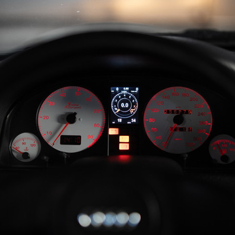 CANCHECKED display CANchecked air vent display Audi 80 B4 LHD/RHD (cluster) MFD28 Gen2 | race-shop.si