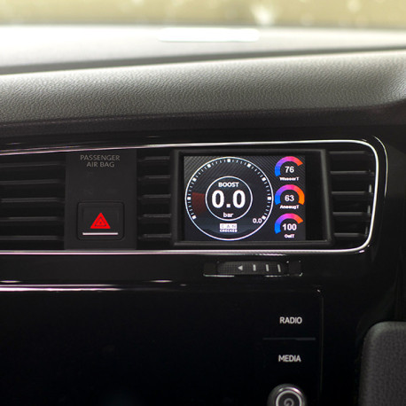 CANCHECKED display CANchecked air vent display VW Golf MK7 RHD MFD32 Gen2 | race-shop.si