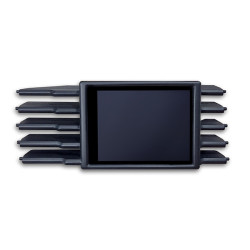 CANchecked air vent display VW Caddy MK4 LHD MFD28 Gen2