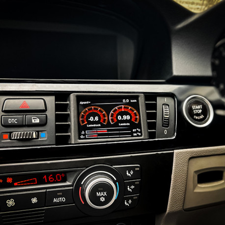 CANCHECKED display CANchecked air vent display BMW 3-series E90/E91/E92/E92 RHD MFD28 Gen2 | race-shop.si