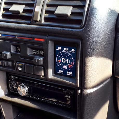 CANCHECKED display CANchecked air vent display Opel Calibra A LHD/RHD MFD28 Gen2 | race-shop.si